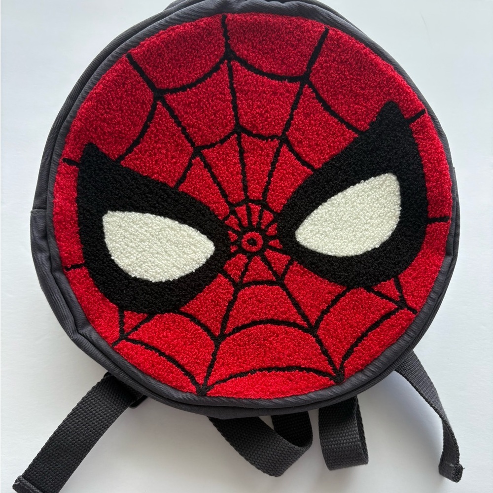Zara Kids Red and Black Web Design Backpack